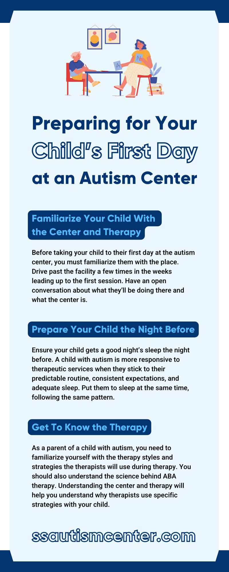 Preparing for Your Child’s First Day at an Autism Center
